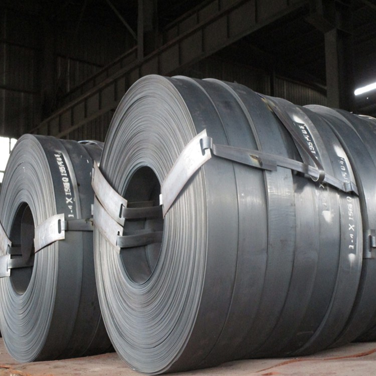 Cold Rolled Low Carbon Annealed Black Steel Strips 65mn Steel Strip In Coil For Packing Strap
