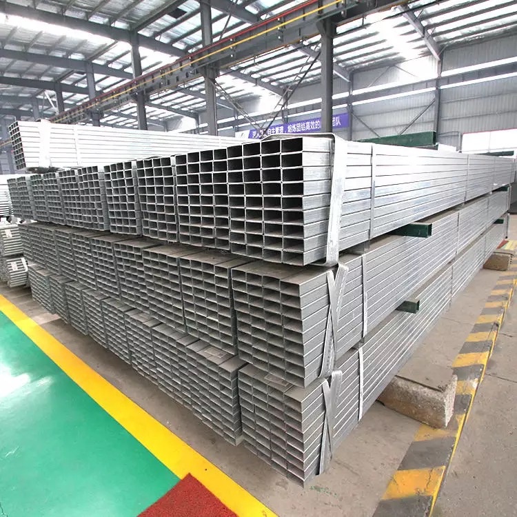 Iron Carbon For Sale Gi Square Steel Pipe Square Tube with Building Material
