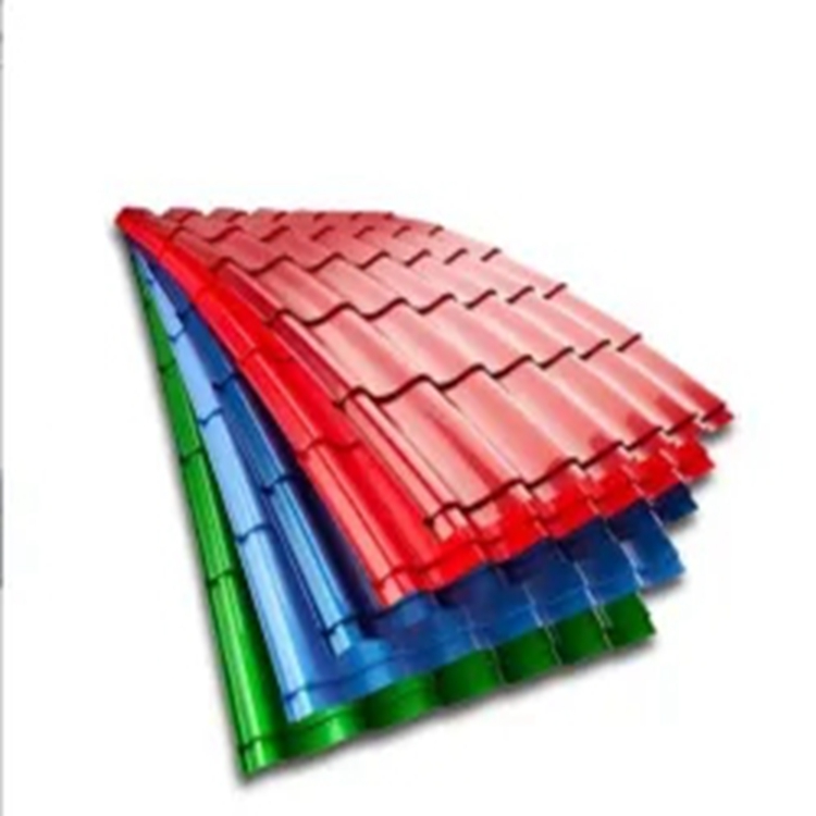 Export color coated Trapezoidal (IBR) Metal Wave Galvanized roof sheet