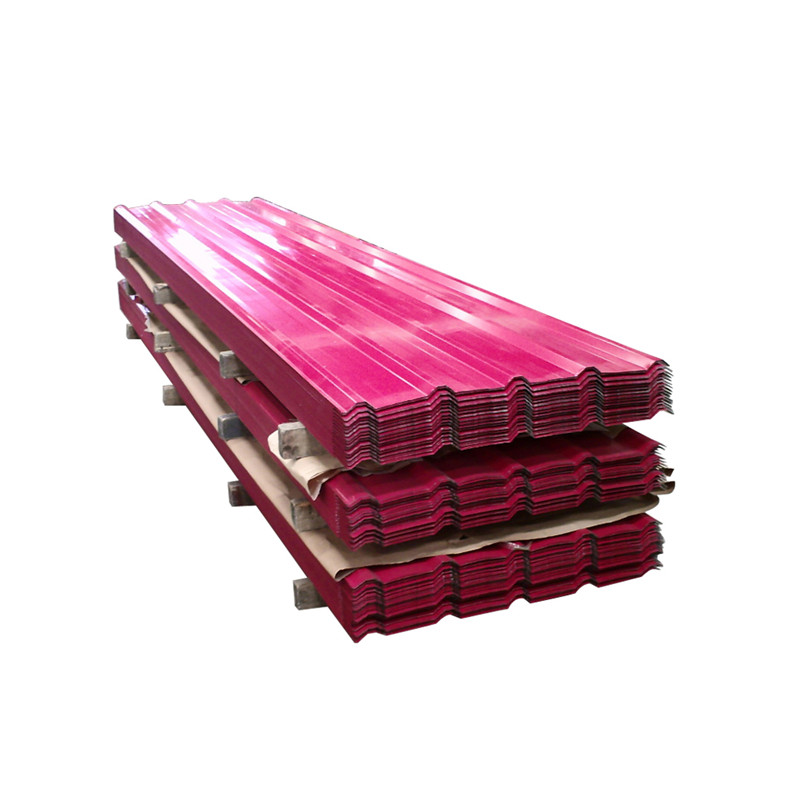 PPGI Galvanized Steel Corrugated Roofing Sheet Zinc Iron China 1000 Series AiSi High-strength Steel Plate Color Coated