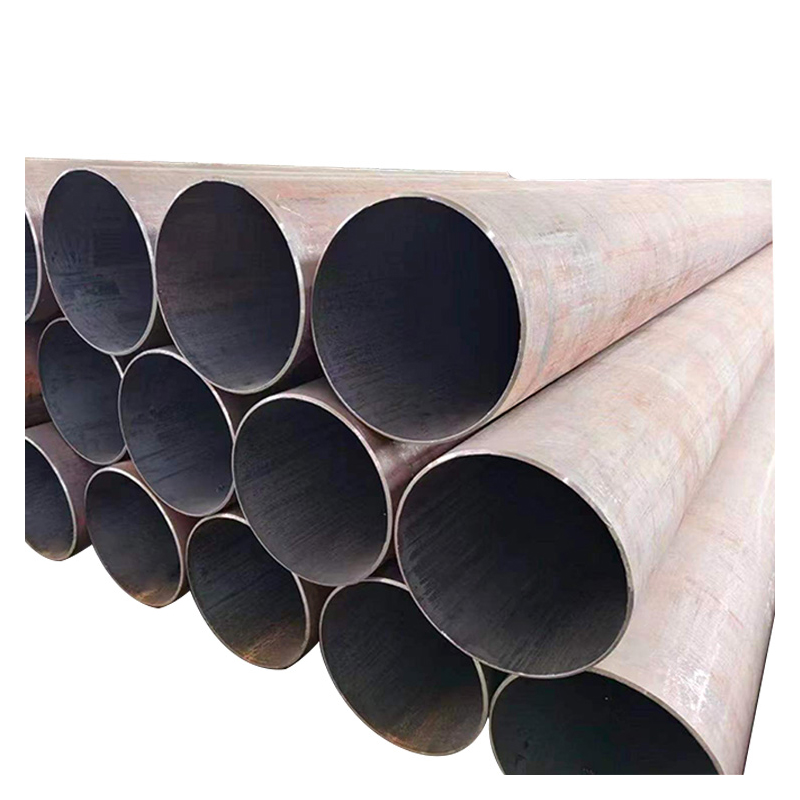 ASTM A53 Grade B Ms Steel ERW Welded Low Carbon Black Iron Pipe Sch40 Steel Pipe for Building